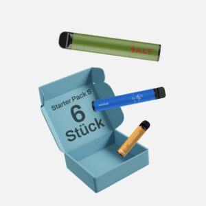 Starter Pack S (6 stk.) Einweg E-Zigaretten