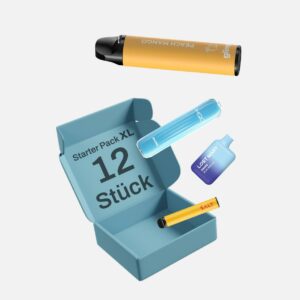 Starter Pack XL (12 stk.) Einweg E-Zigaretten