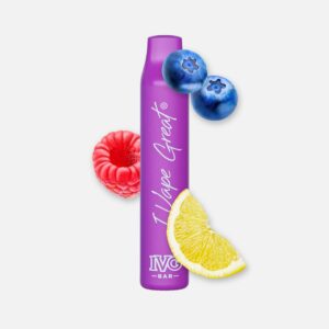 IVG Bar Plus BLUEBERRY SOUR RASPBERRY Einweg E-Zigarette 20 mg/ml Nikotin 800 Züge