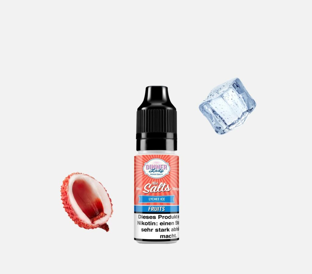 Dinner Lady Nikotinsalz E-Liquid lychee ice kaufen