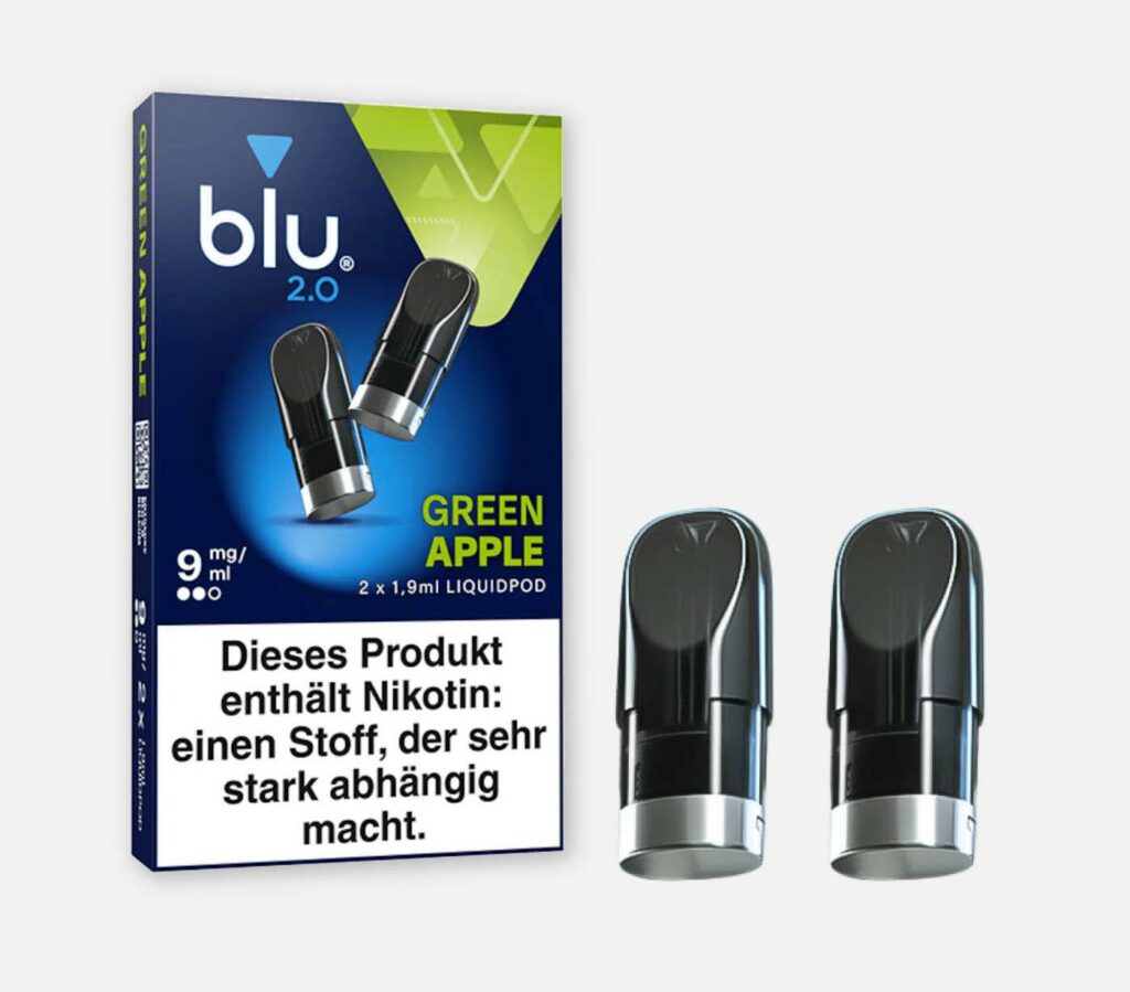 Blu 2.0 Pod Green Apple 9mg nikotin kaufen