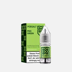 Pod Salt X Pro Nikotinsalz Liquid 2% / 20 mg, Pro Green