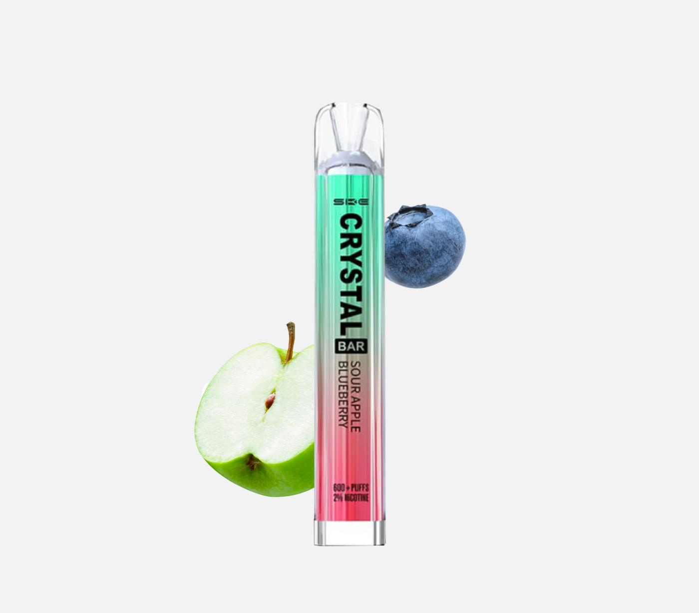 SKE Crystal Bar sour apple blueberry vape kaufen
