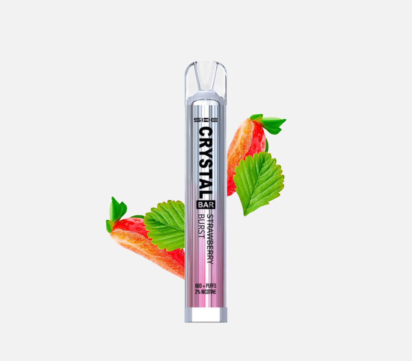 SKE Crystal Bar strawberry burst vape kaufen