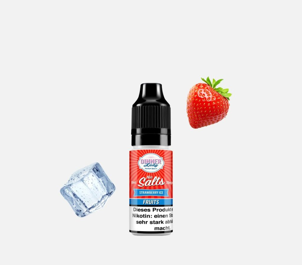 Dinner Lady Nikotinsalz E-Liquid strawberry ice kaufen
