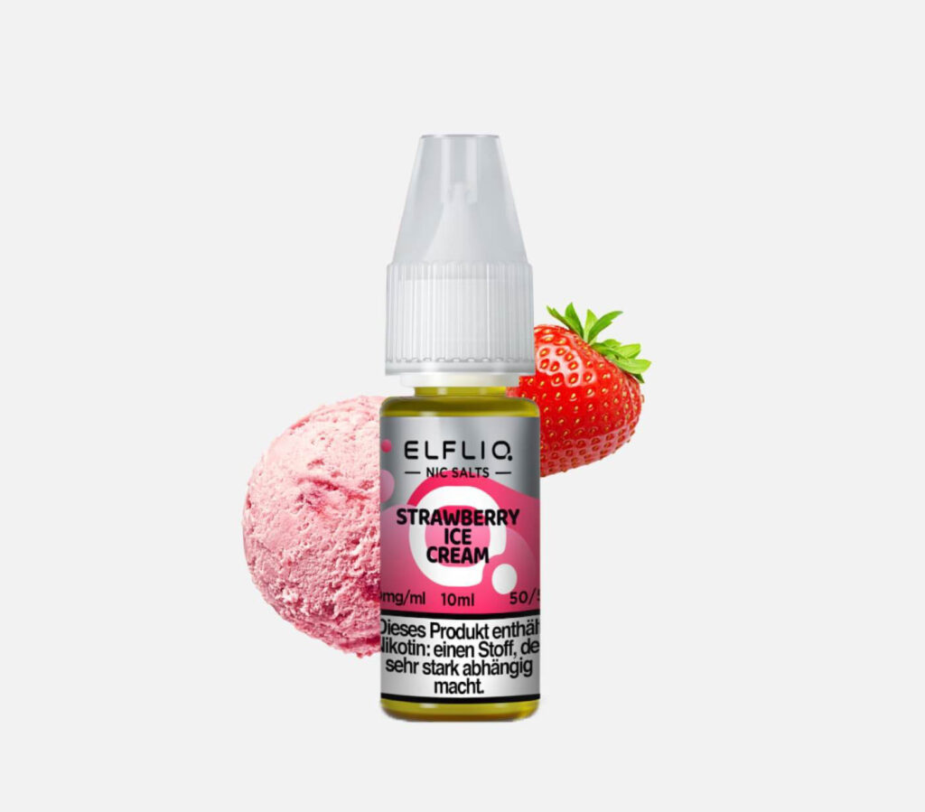 ELFLIQ Nikotinsalz Liquid-strawberry ice cream kaufen