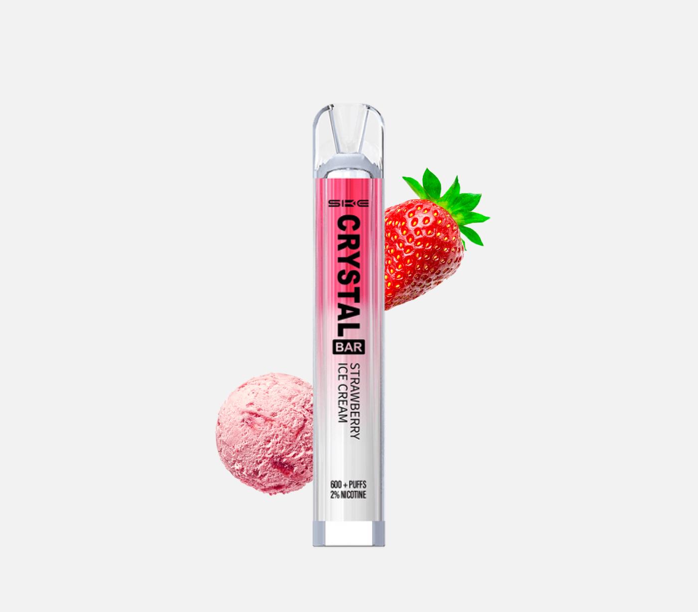 SKE Crystal Bar strawberry ice cream vape kaufen