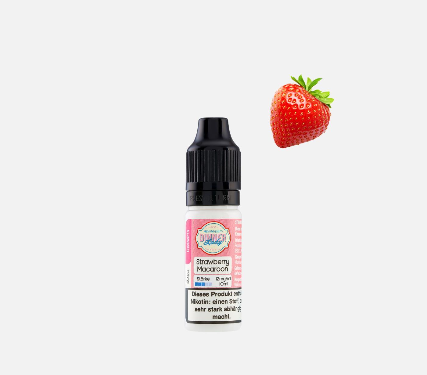 Dinner Lady 50:50 E-Liquid – Strawberry Macaroon kaufen