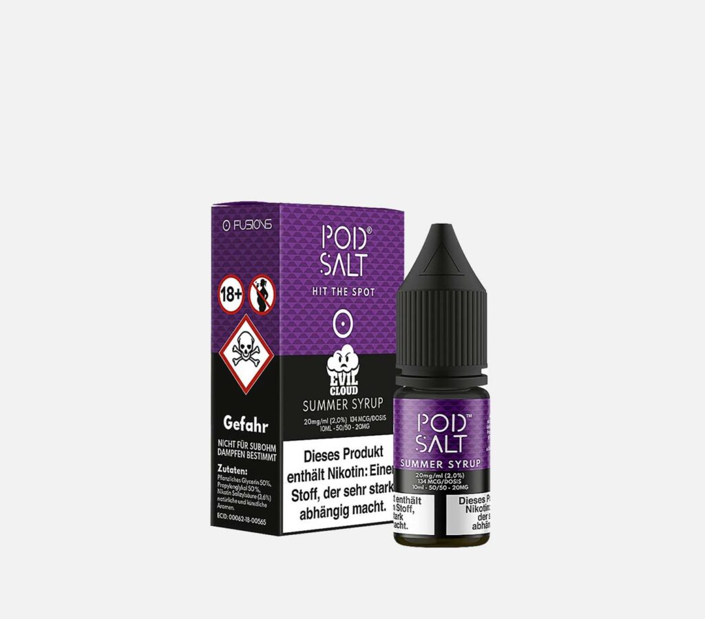 Pod Salt Fusion Nikotinsalz Liquid 20 mg/ml – Summer Syrup kaufen